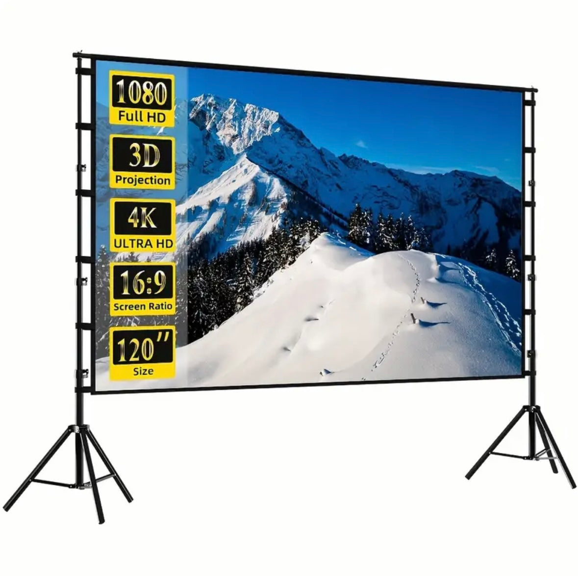 100 inch Screen with stand